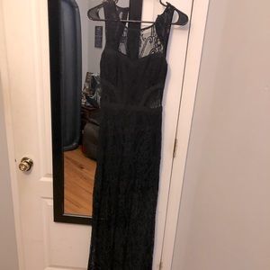 Windsor never worn black lace dress